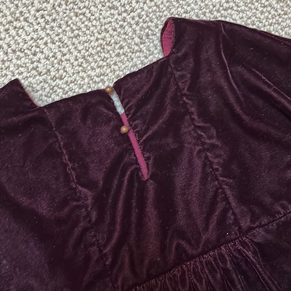 Zara girls velvet dress - Picture 3 of 4